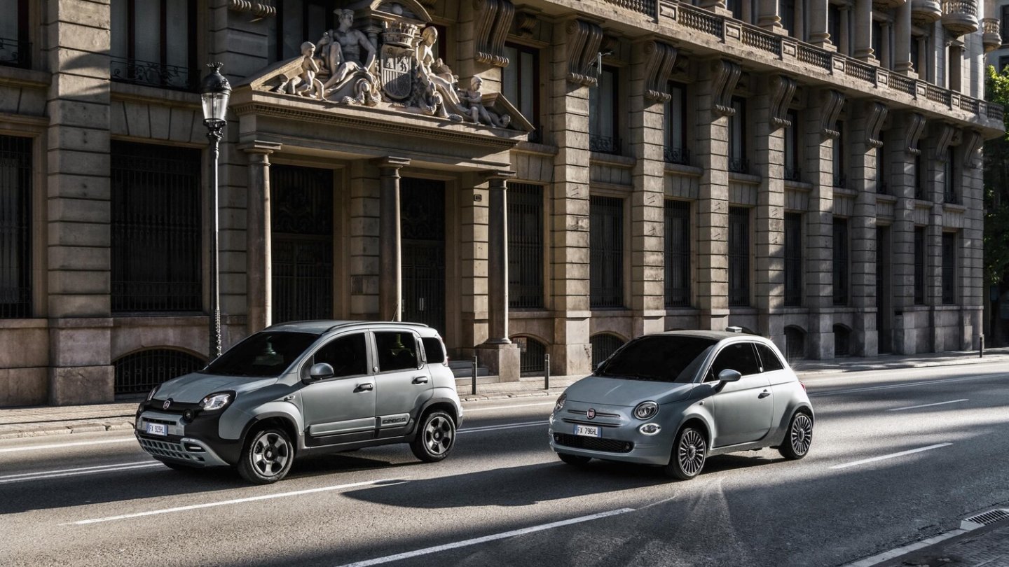 Fiat Panda und 500C als Mild Hybrid Launch Edition.