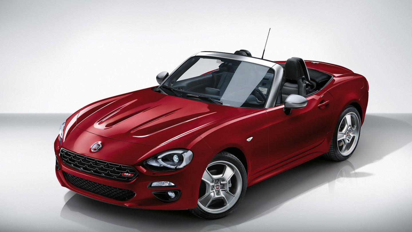 Der Fiat 124 Spider Europa.