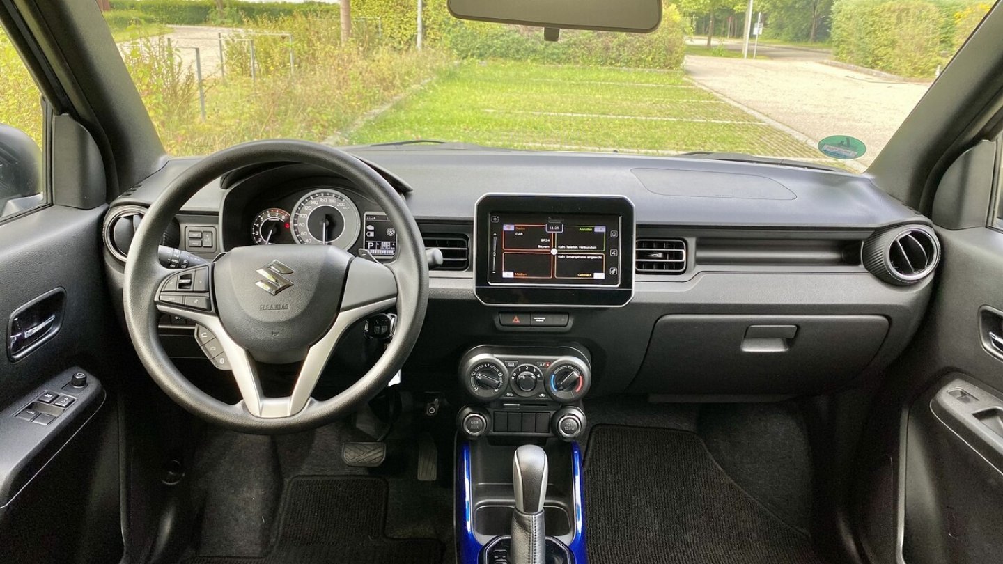 Den Suzuki Ignis gibt es optional mit Automatikgetriebe.