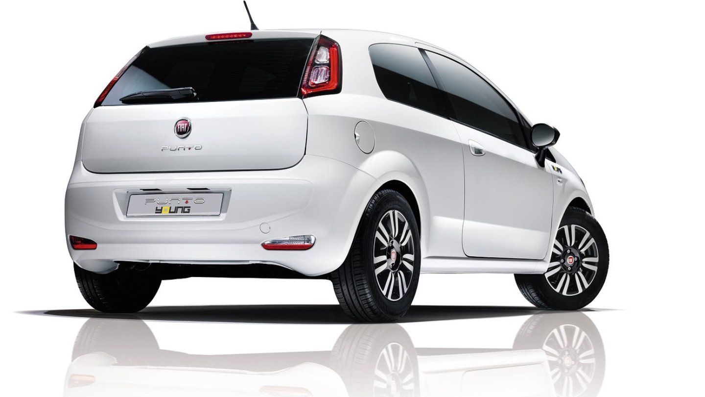 Sogar die letzten brauchbaren PR-Fotos datieren aus 2014: den Fiat Punto gibt es immer noch.