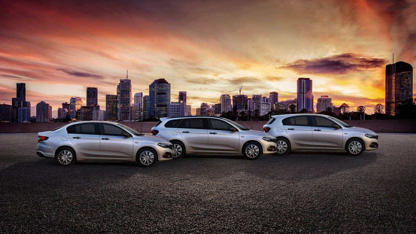 Den Fiat Tipo gibt es in drei Karosserievarianten.