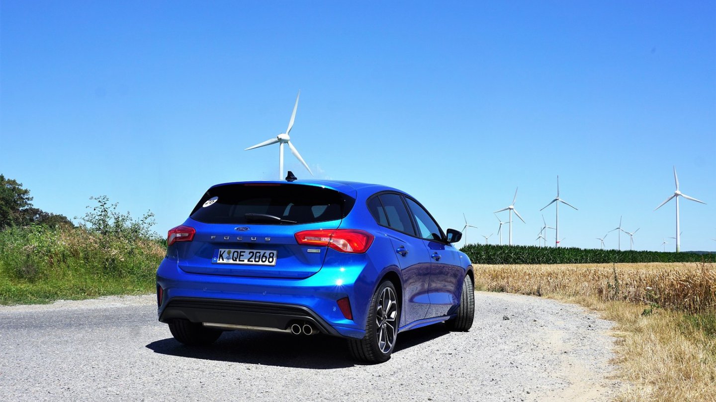 Wenig Luftwiderstand. Der cW-Wert des neuen Ford Focus liegt bei 0,27.