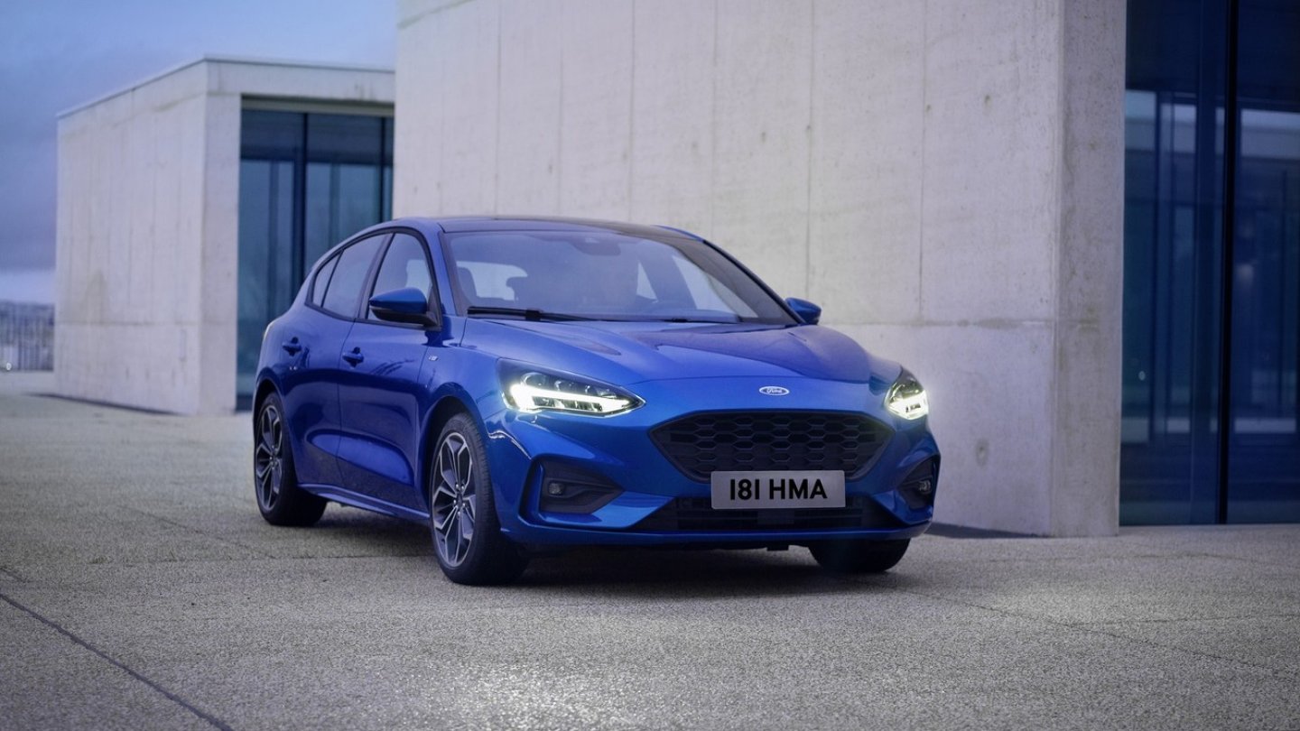 Adaptive LED-Scheinwerfer gibt es optional. Im Bild: Der Focus ST-Line.
