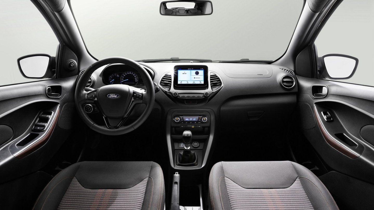 Das freistehende Display wie im Fiesta bekommt jetzt auch der Ford Ka+.