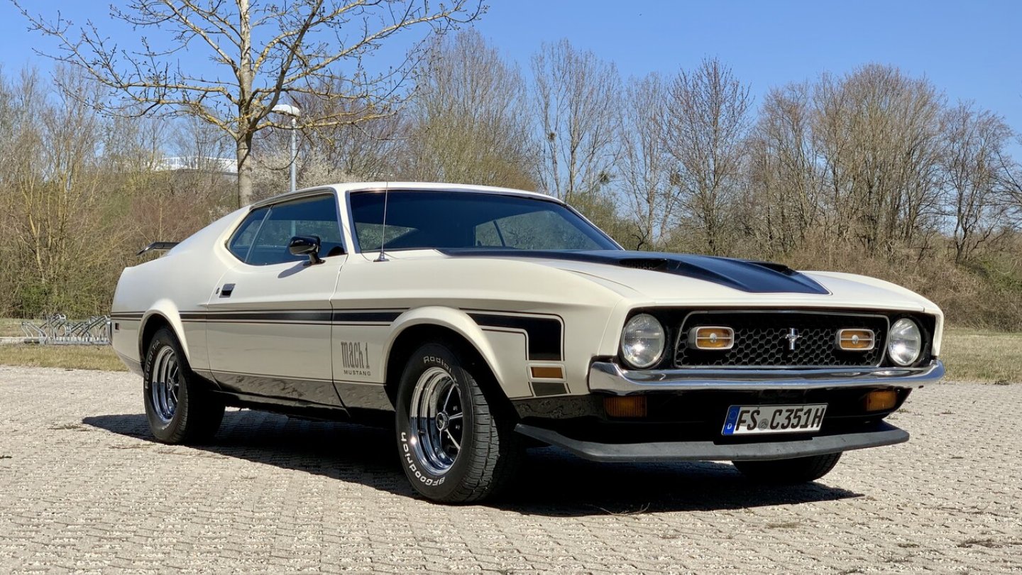 Ein Mustang Mach 1 aus dem Jahr 1971.
