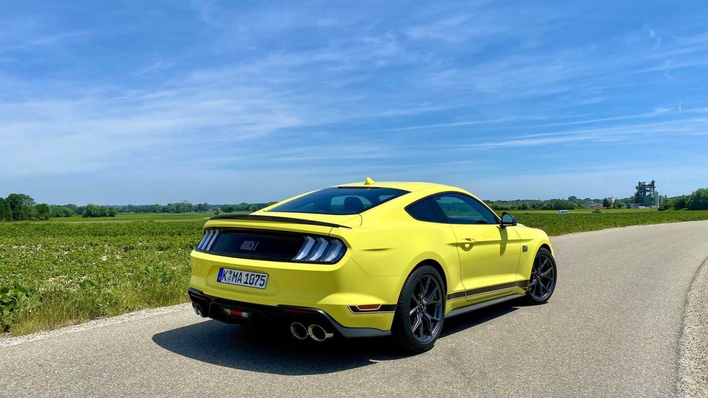 Den neuen Mustang Mach 1 gibt es nur als Fastback.