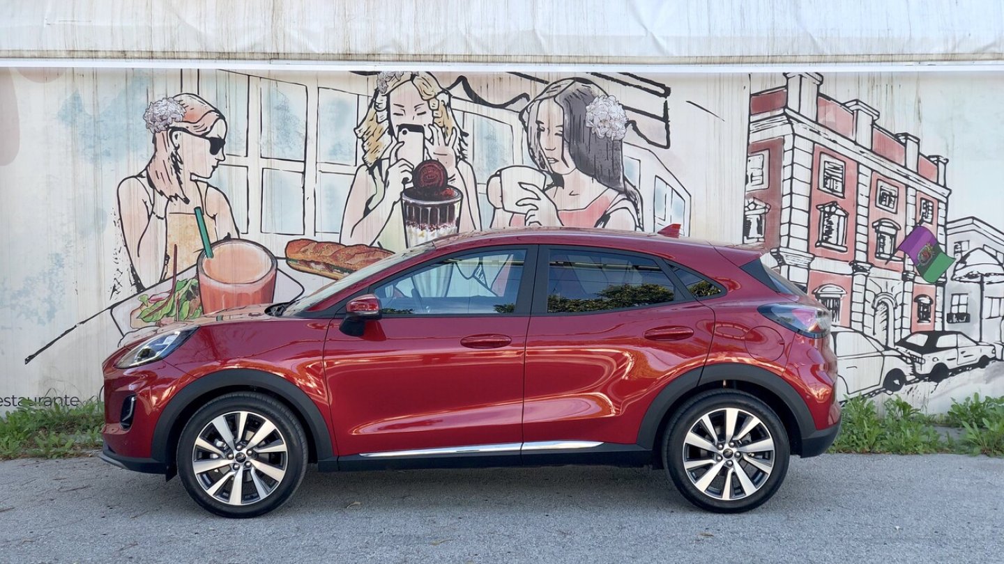 Der neue Ford Puma ist knapp unter 4,20 Meter lang.