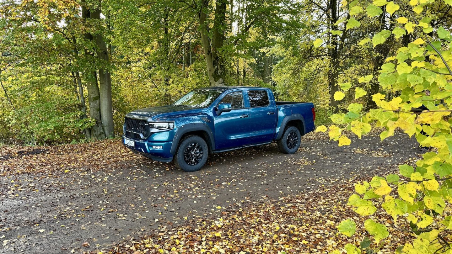 Der Foton 4 ist ein großer Pick-up als Mildhybrid-Diesel zum Grundpreis von 39.995 Euro.