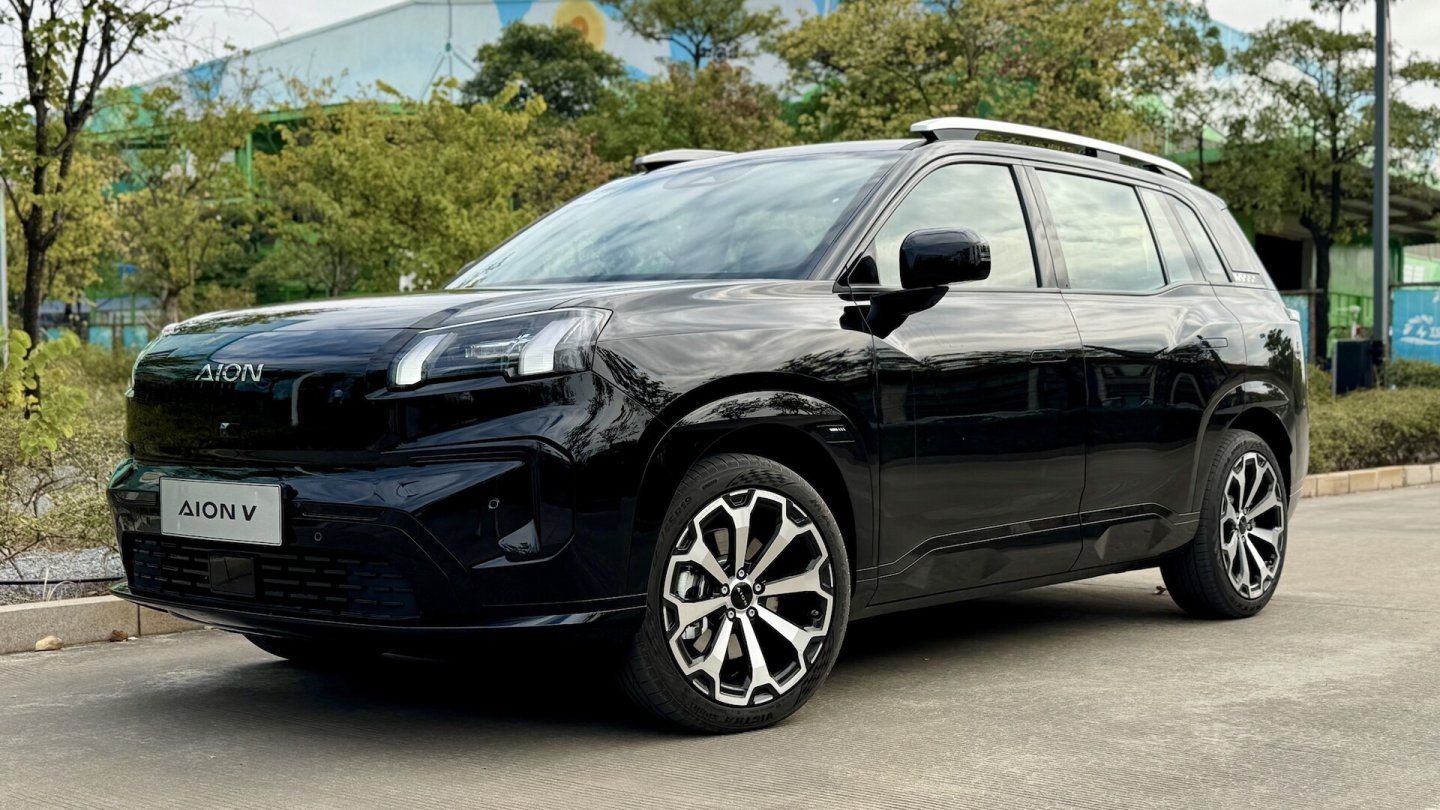 Der Aion V ist ein SUV im Format von VW ID.4 und Skoda Enyaq.