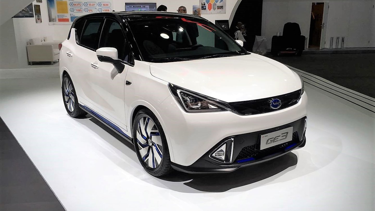 Der GE3, ein elektrisches Kompakt-Crossover-Modell, steht in China kurz vor dem Marktstart.