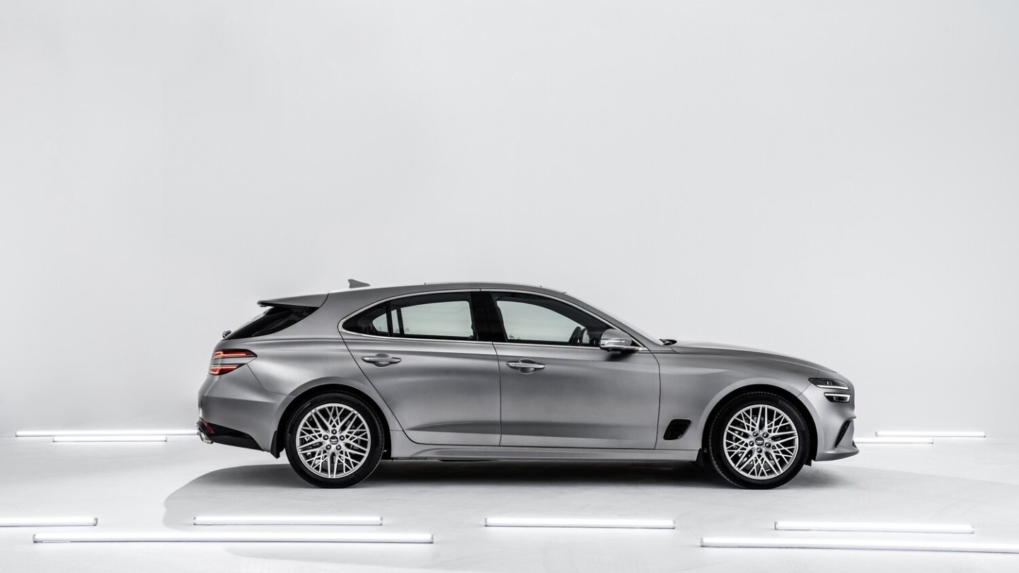 Der Genesis G70 Shoorting Brake kommt mit zwei Vierzylinder-Motoren.