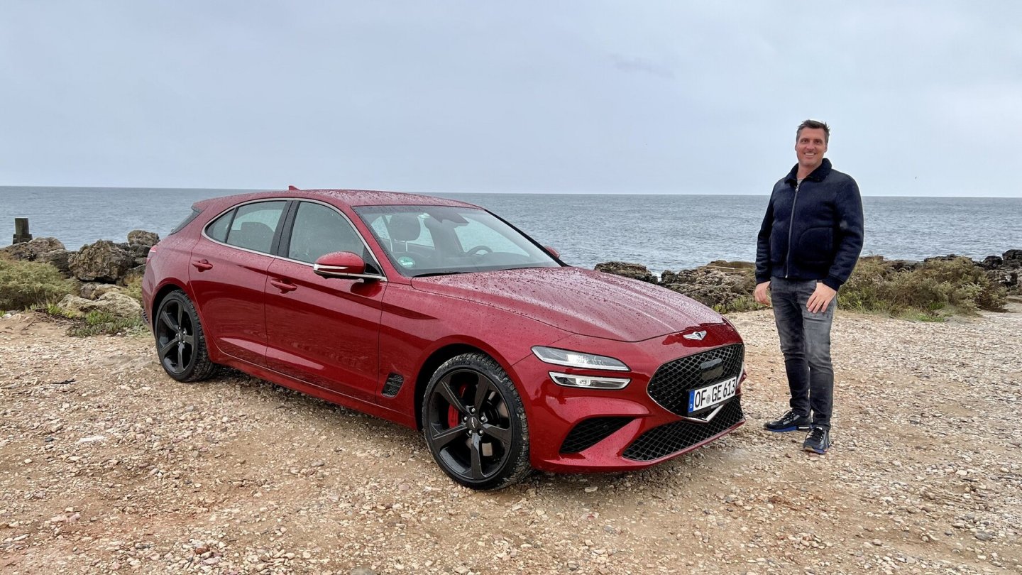 Der Diesel-Testwagen mit Sport-Line-Ausstattung: Das passt gut zusammen.