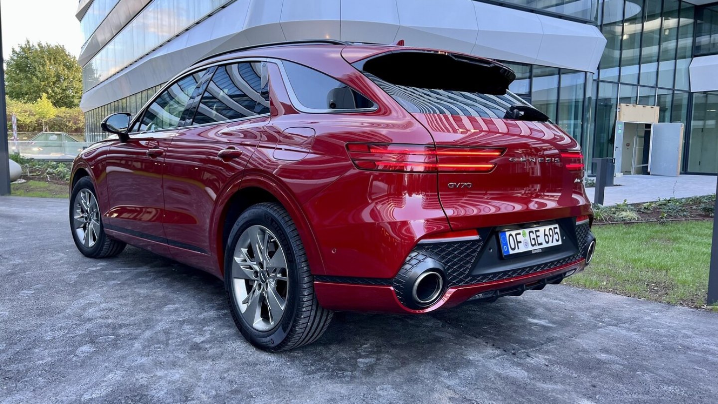 Der Genesis GV70 bereichert die Klasse um Audi Q5, BMW X3 und Mercedes GLC.