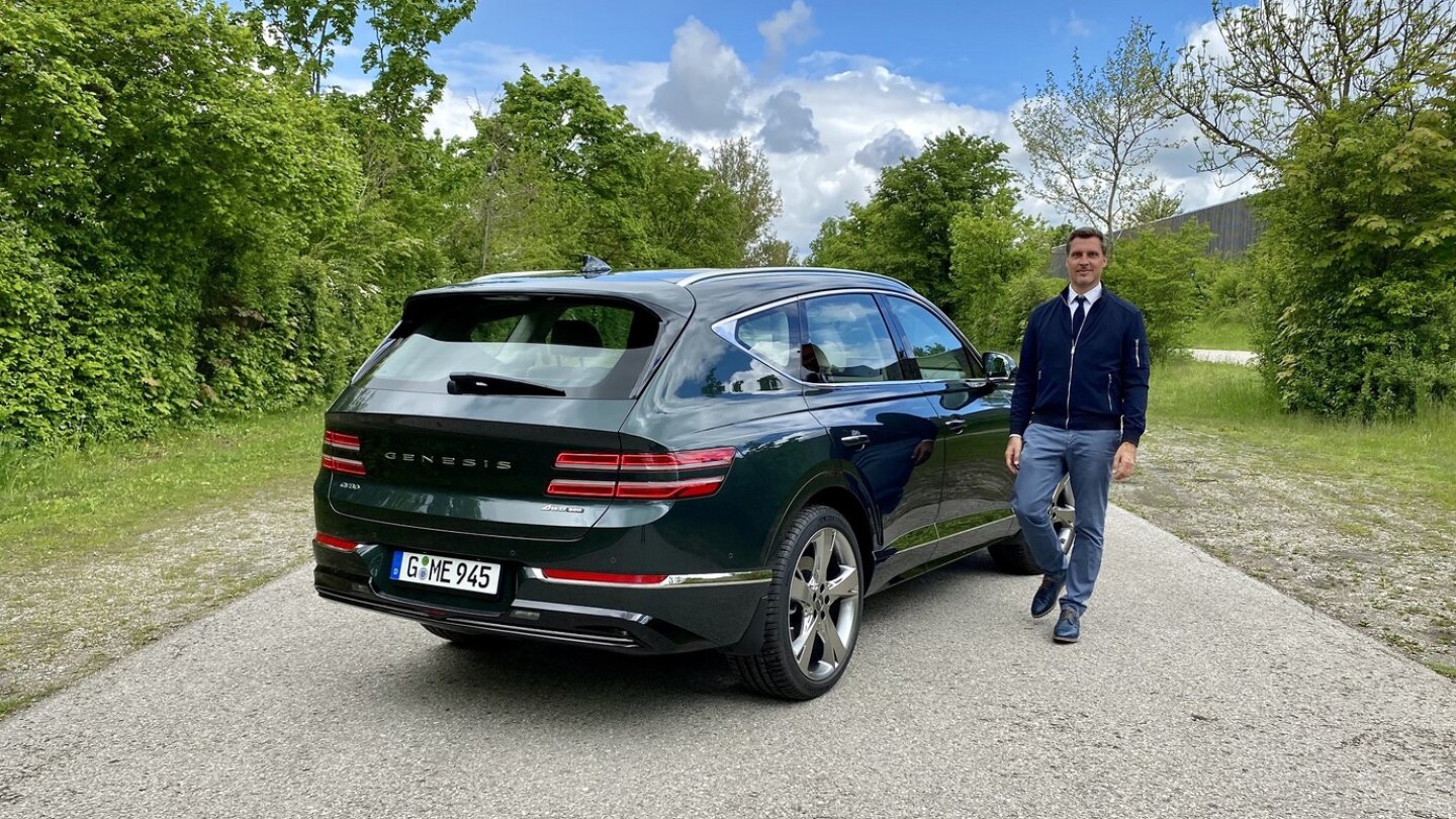 Großer Auftritt mit dem Genesis GV80.