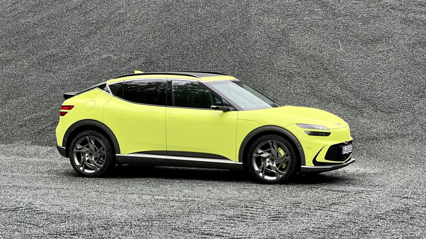 Der rein elektrische Genesis GV60 war im Januar 2023 der Bestseller von Genesis.