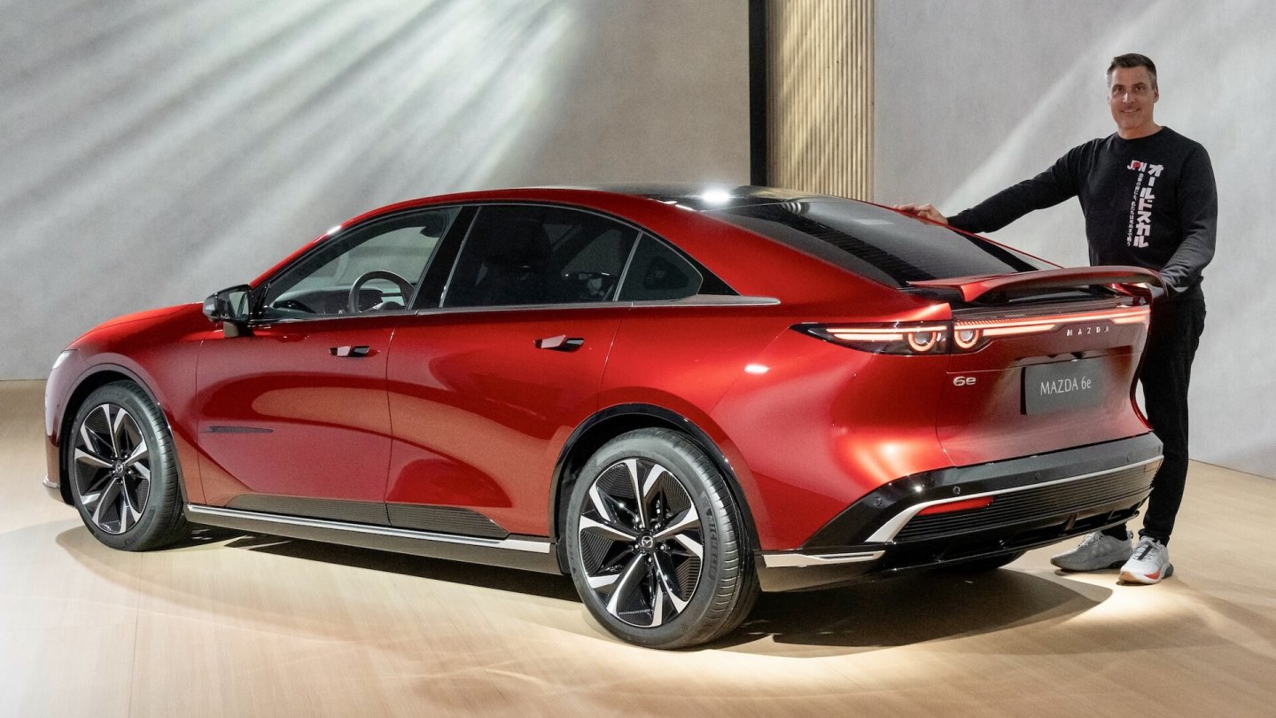 Der Mazda6e entsteht in Kooperation mit Changan in China.