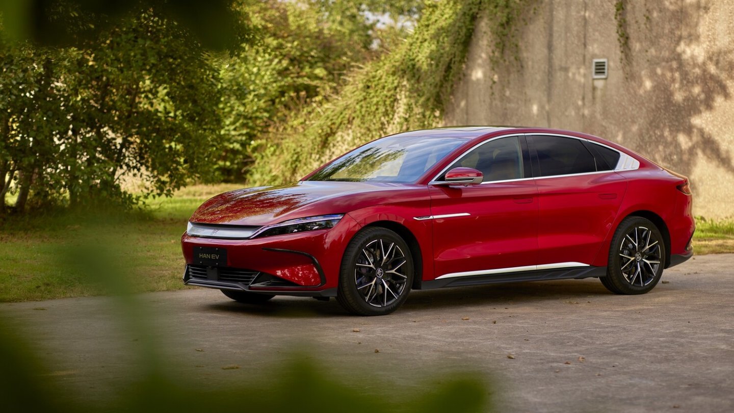 Den nominell höchsten Rabatt gibt es aktuell für die Limousiine BYD Han.
