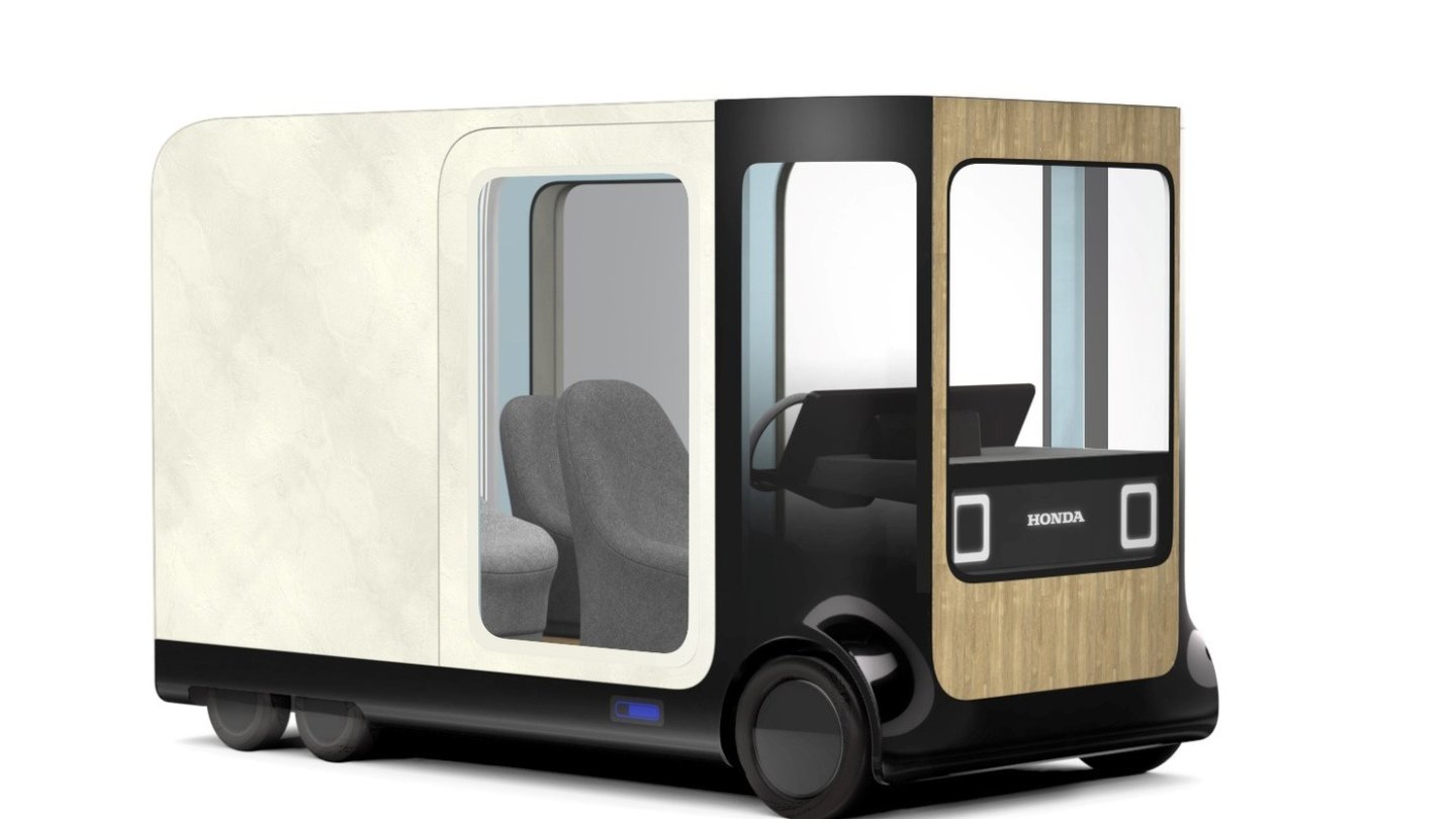 Living and Driving in a Box: Hondas Ie-Mobi Concept.
