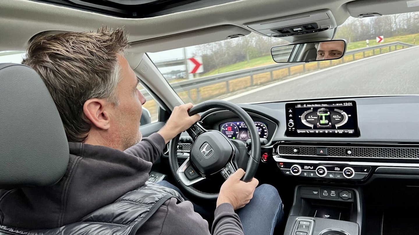 Der Honda Civic ist komfortabel, auch auf langen Strecken.