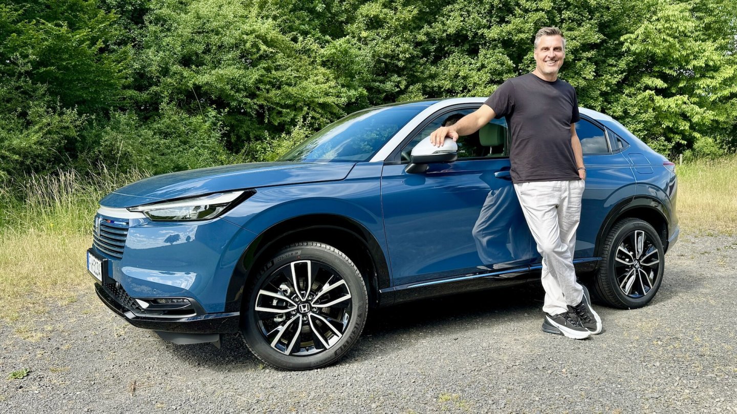 Der frisch geliftete Honda HR-V steht bereits beim Händler.