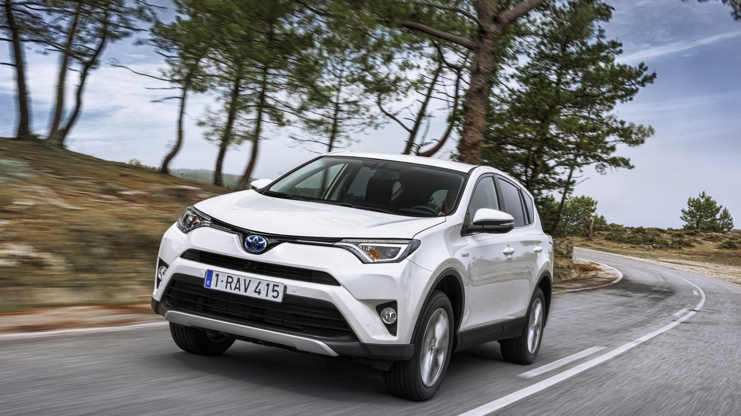 Beim Toyota RAV4 ist der Hybrid die beliebteste Motorversion.