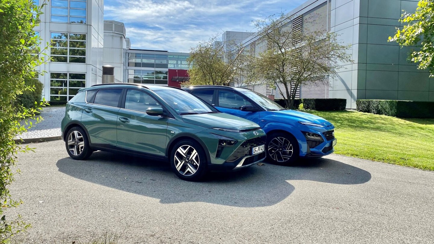 Je nach Ausstattung gibt es kaum einen Preisunterschied zwischen Bayon und Kona.