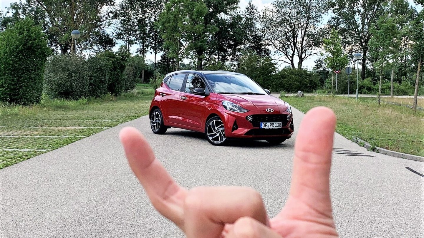 Groß im kleinen Format: der Hyundai i10.