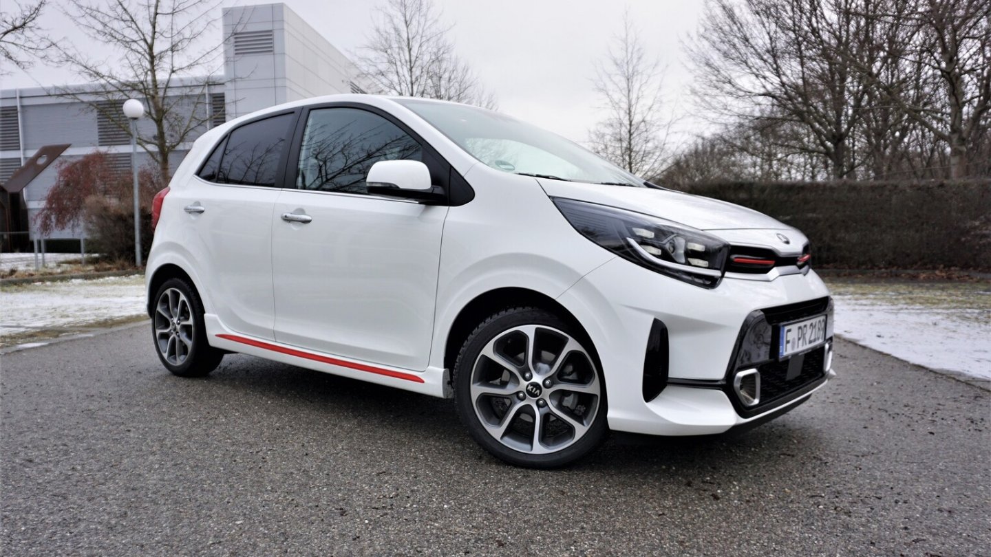 Sportlicher Auftritt: Der Kia Picanto GT-Line.
