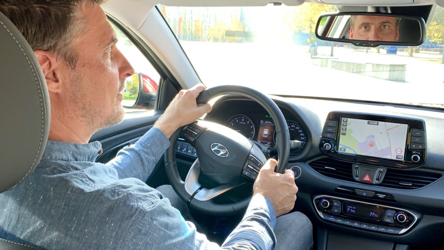 Das Fahren im i30 Kombi macht Spaß.