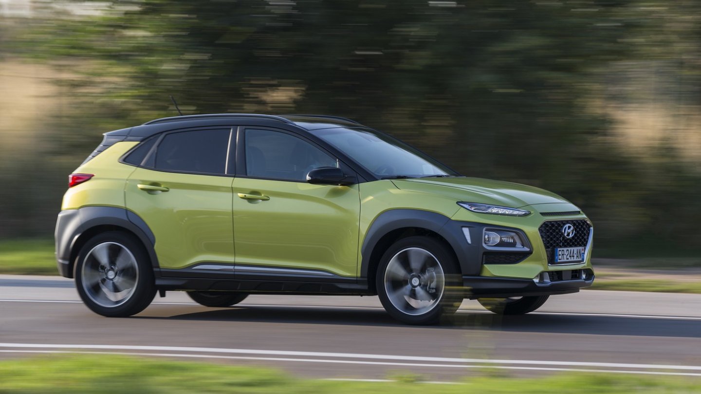 Der aktuelle Hyundai Kona leistet bsi zu 177 PS.