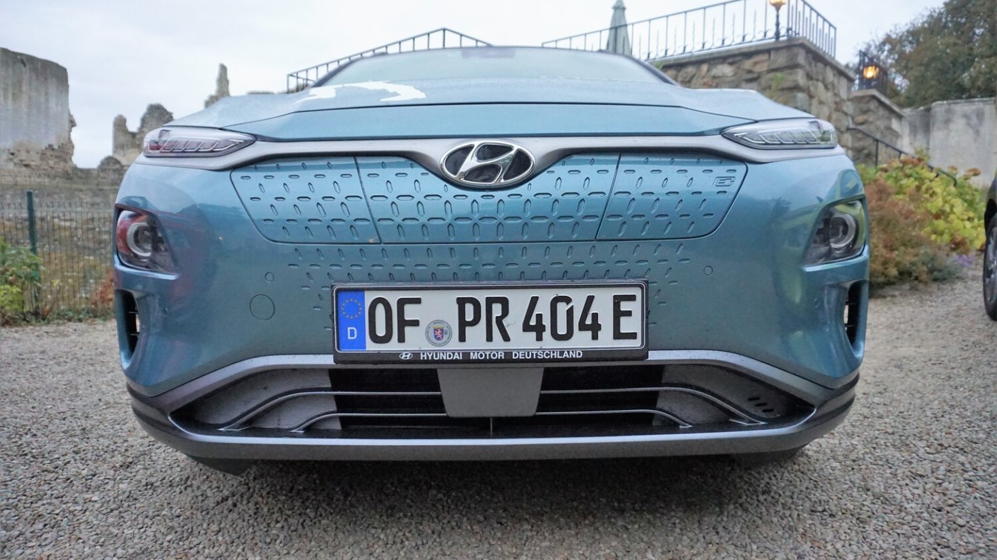 Der Hyundai Kona Elektro.
