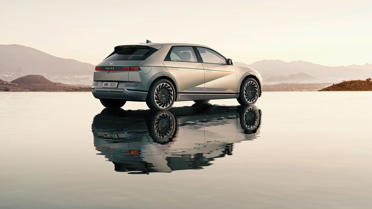 Der Ioniq 5 zitiert die Studie Hyundai 45 aus dem Jahr 2019.