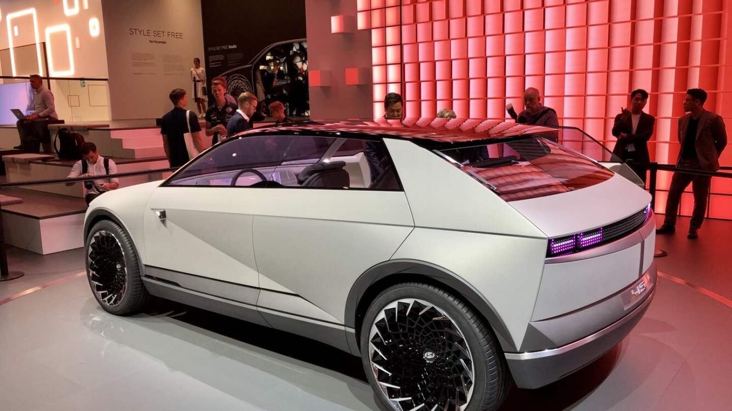 Die Studie Hyundai 45 auf der IAA 2019.