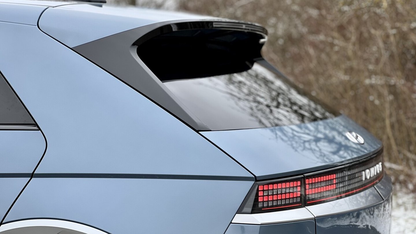 Einen Heckscheibenwischer gibt es beim Hyundai Ioniq 5 nicht.