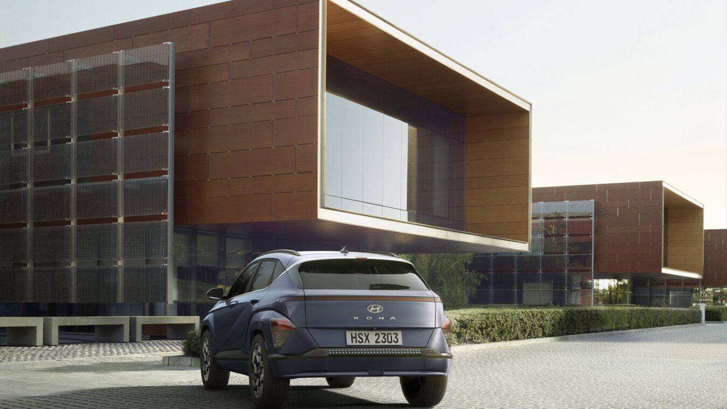 Den neuen Hyundai Kona Elektro gibt es wieder mit zwei Akku-Varianten.