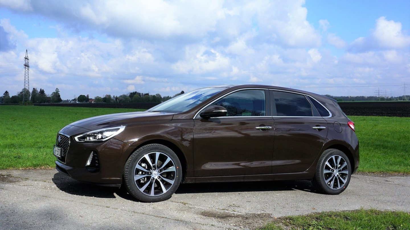 Der kompakte Hyundai i30, hier als Premium-Modell.