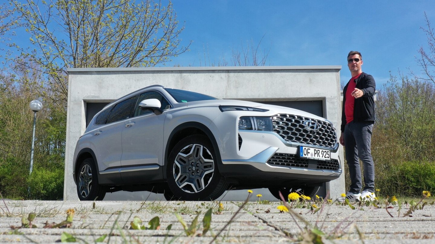 Der Hyundai Santa Fe bringt viele Qualitäten mit.