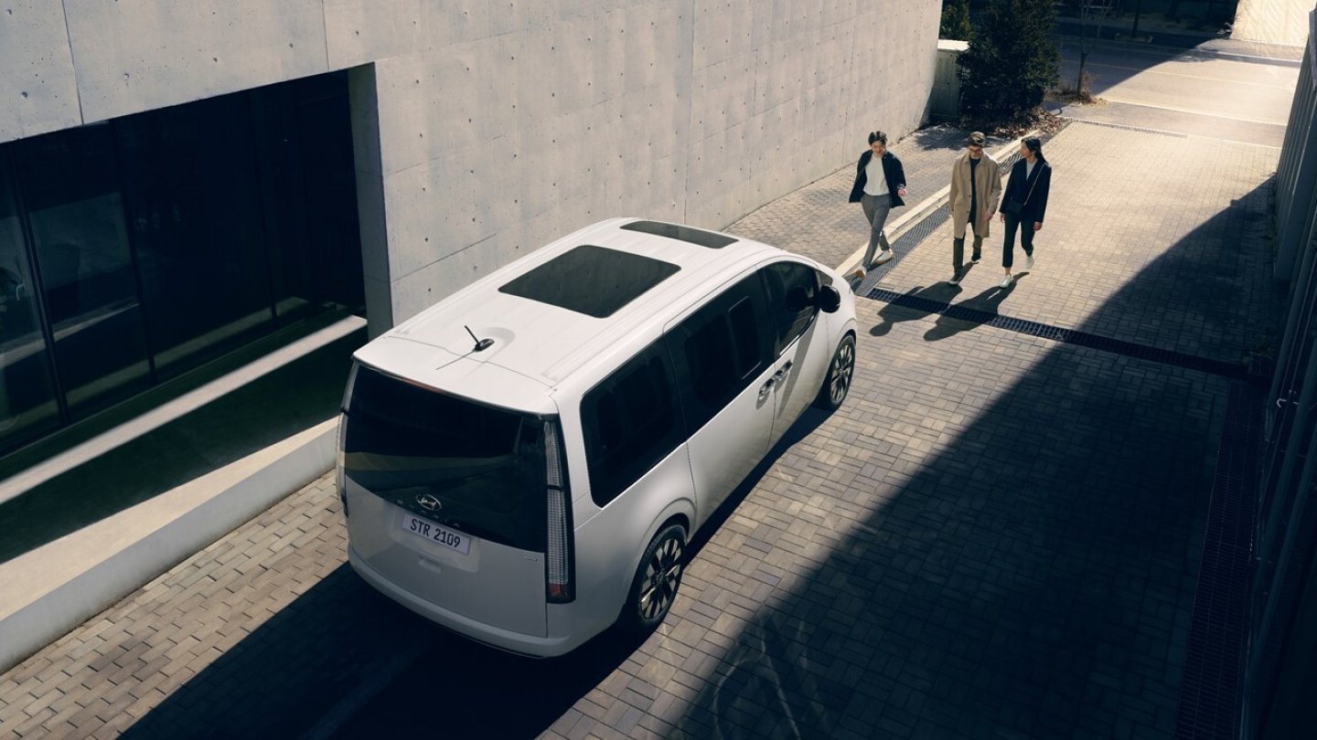 Der Hyundai Staria ist 5,25 Meter lang.