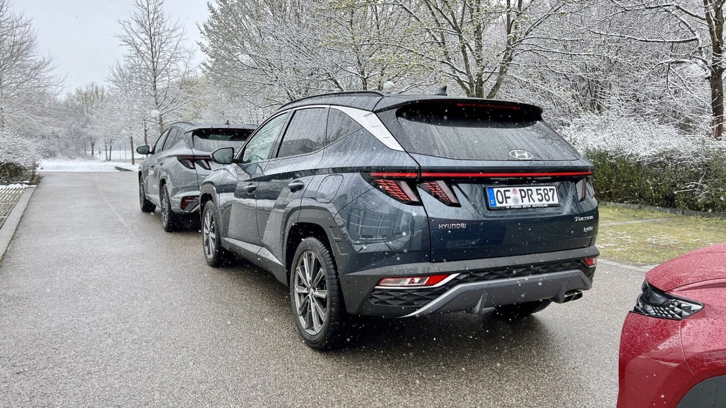 Der Hyundai Tucson Hybrid hat eine Systemleistung von 230 PS.