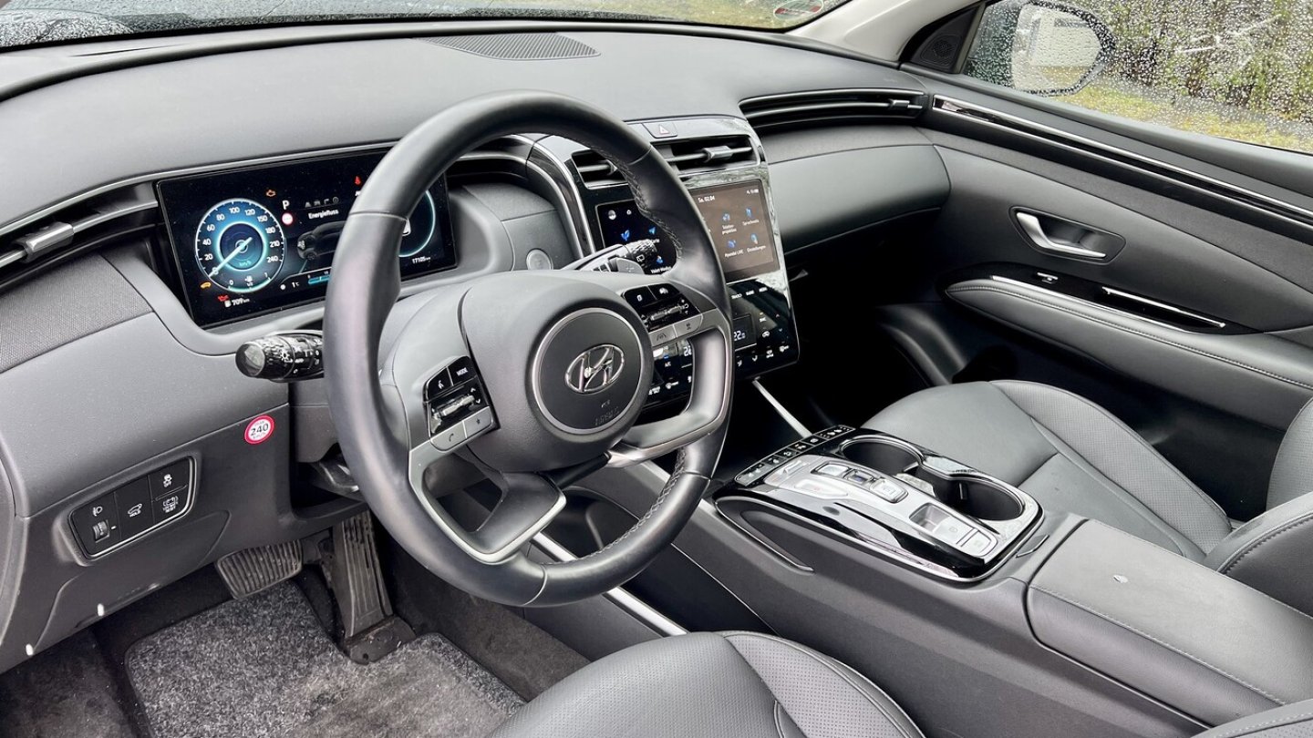 Zur Prime-Ausstattung gehören Lederbezüge mit belüfteten Sitzen vorne.