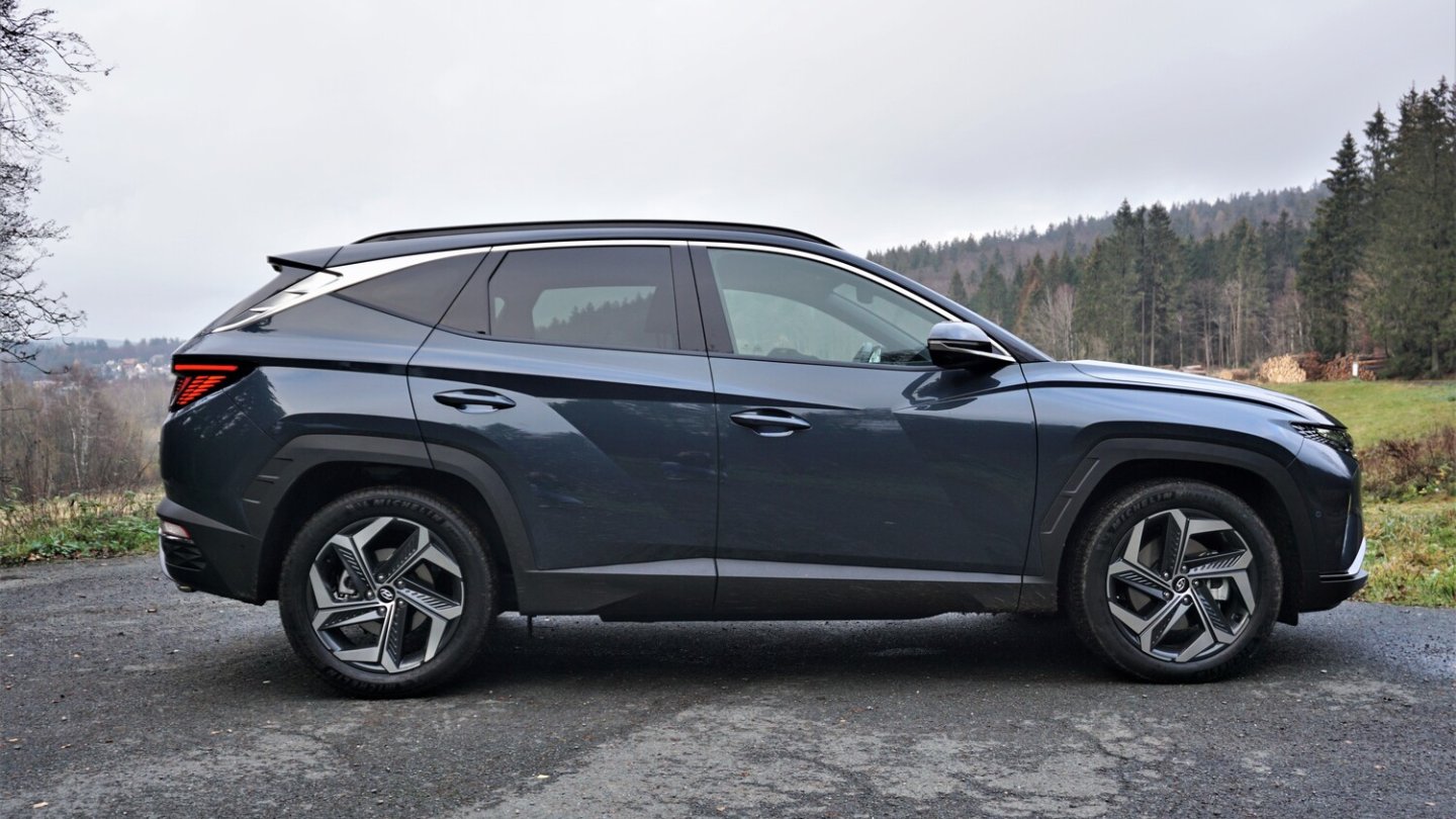 Der neue Hyundai Tucson Prime mit 19-Zoll-Felgen.
