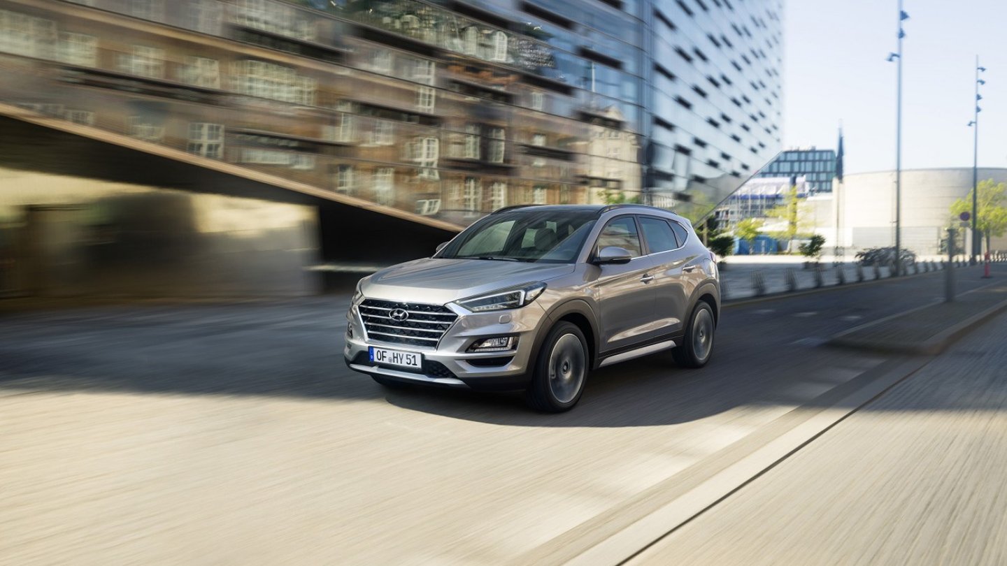 Der Hyundai Tucson bekam eine sanfte optische Auffrischung.