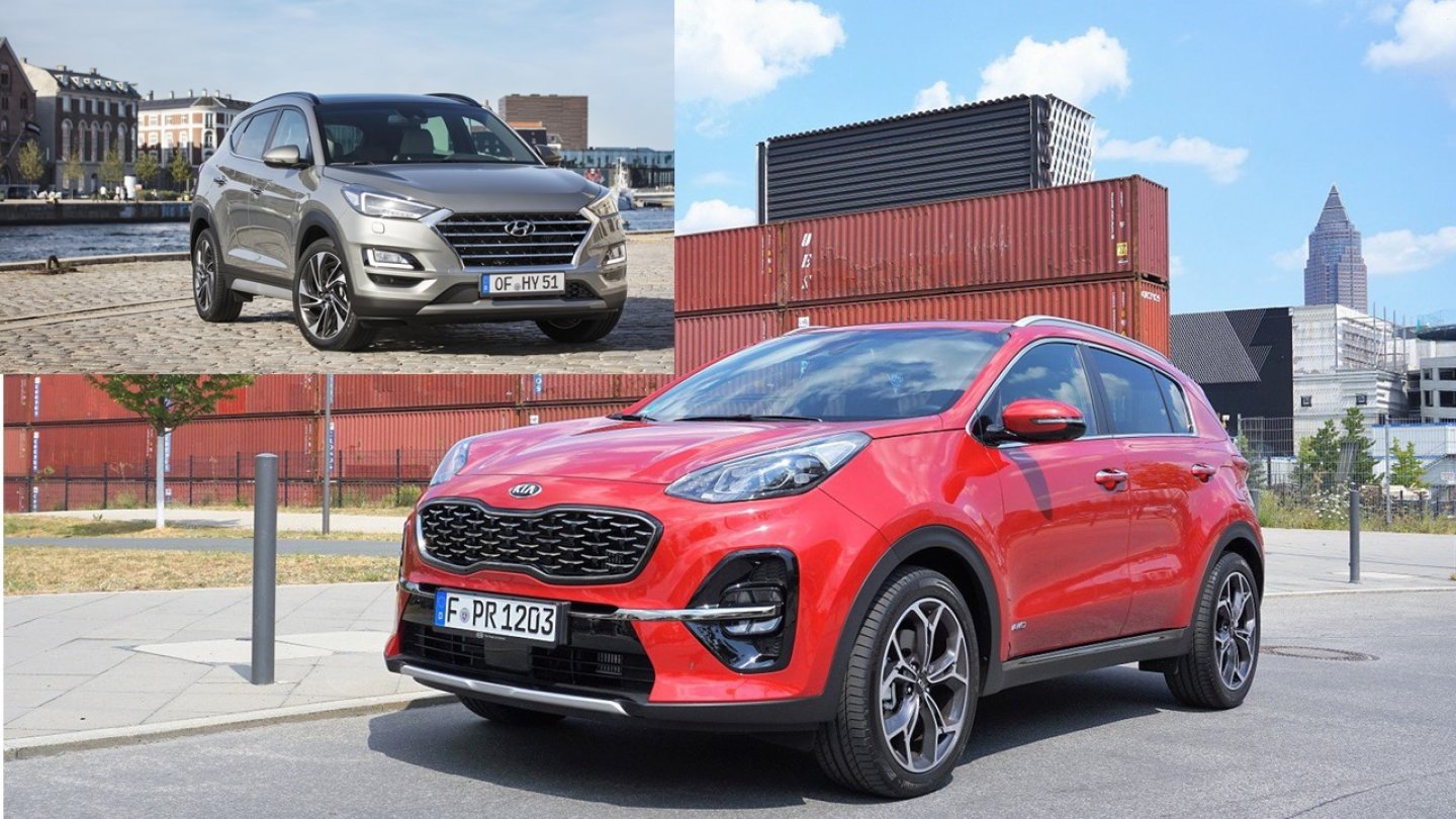 Hyundai Tucson und Kia Sportage 2018