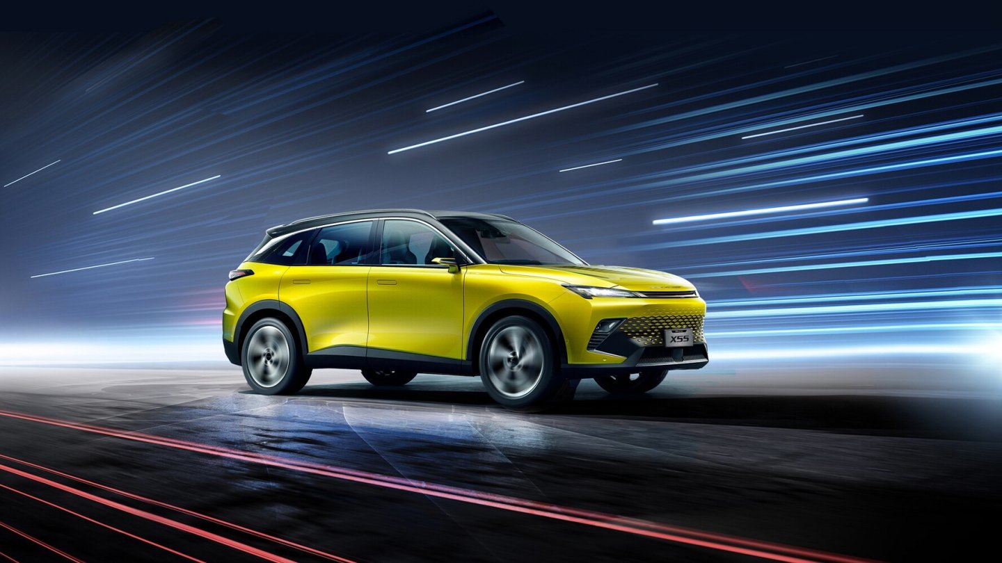 In Kürze kommt der neue BAIC X55 auf den Markt.