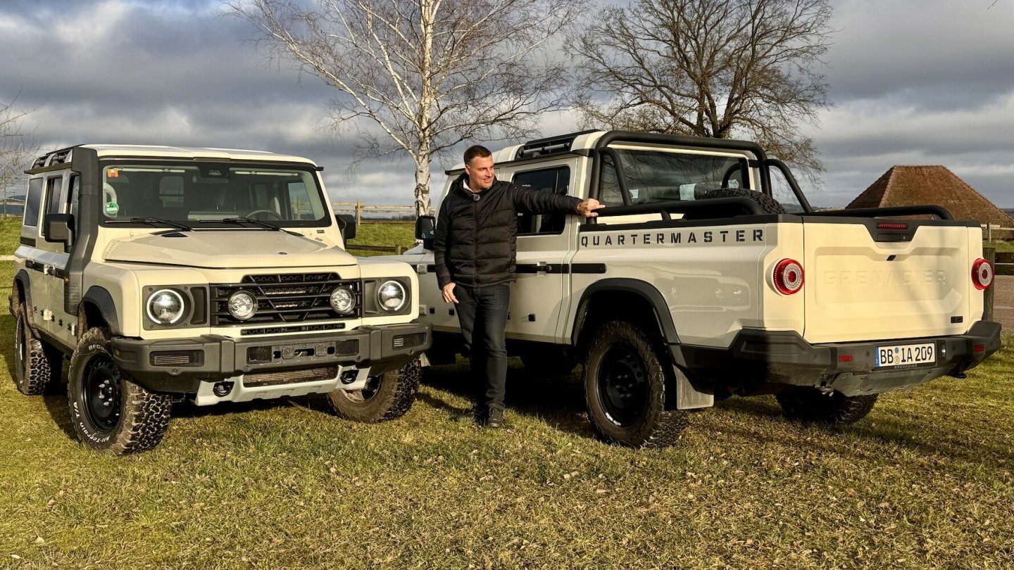 Durchdacht von A bis Z: Der Ineos Grenadier wirkt sehr reif.