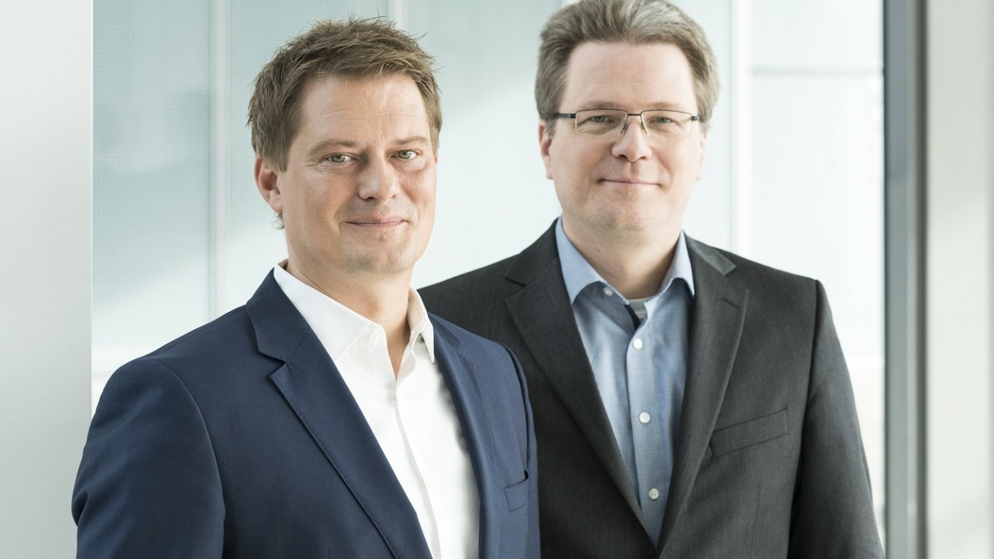 Dr. Michael Hajesch von BMW und Marcus Groll von Porsche leiten die neue Firma.