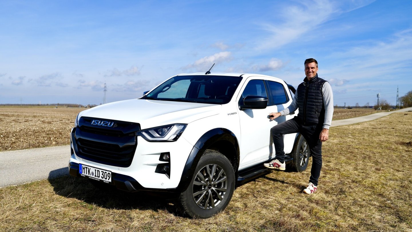 Der Isuzu bietet brauchbaren Onroad-Komfort.