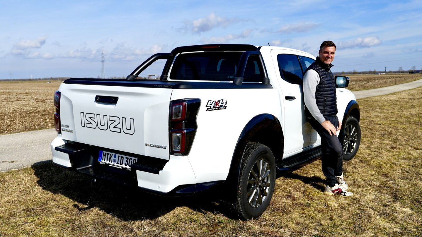 Mit Doppelkabine ist der D-Max auch als Erstwagen geeignet.