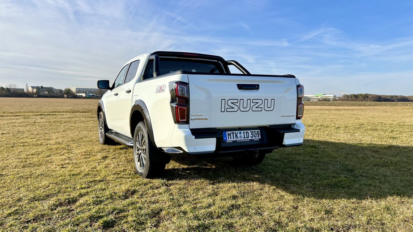 In Deutschland gibt es neben dem D-Max auch einen Isuzu-LKW.