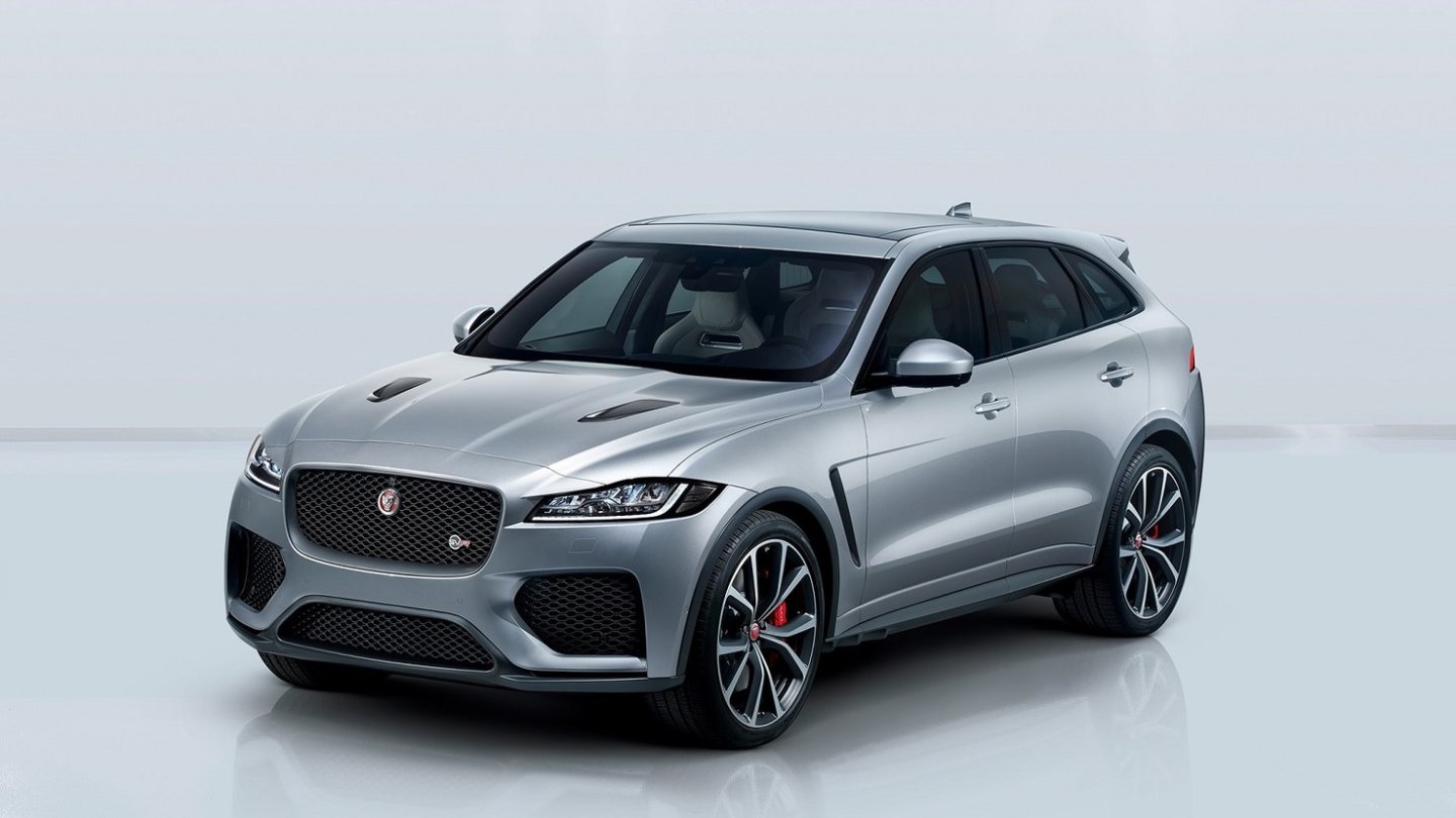 Das neue Topmodell Jaguar F-Pace SVR.
